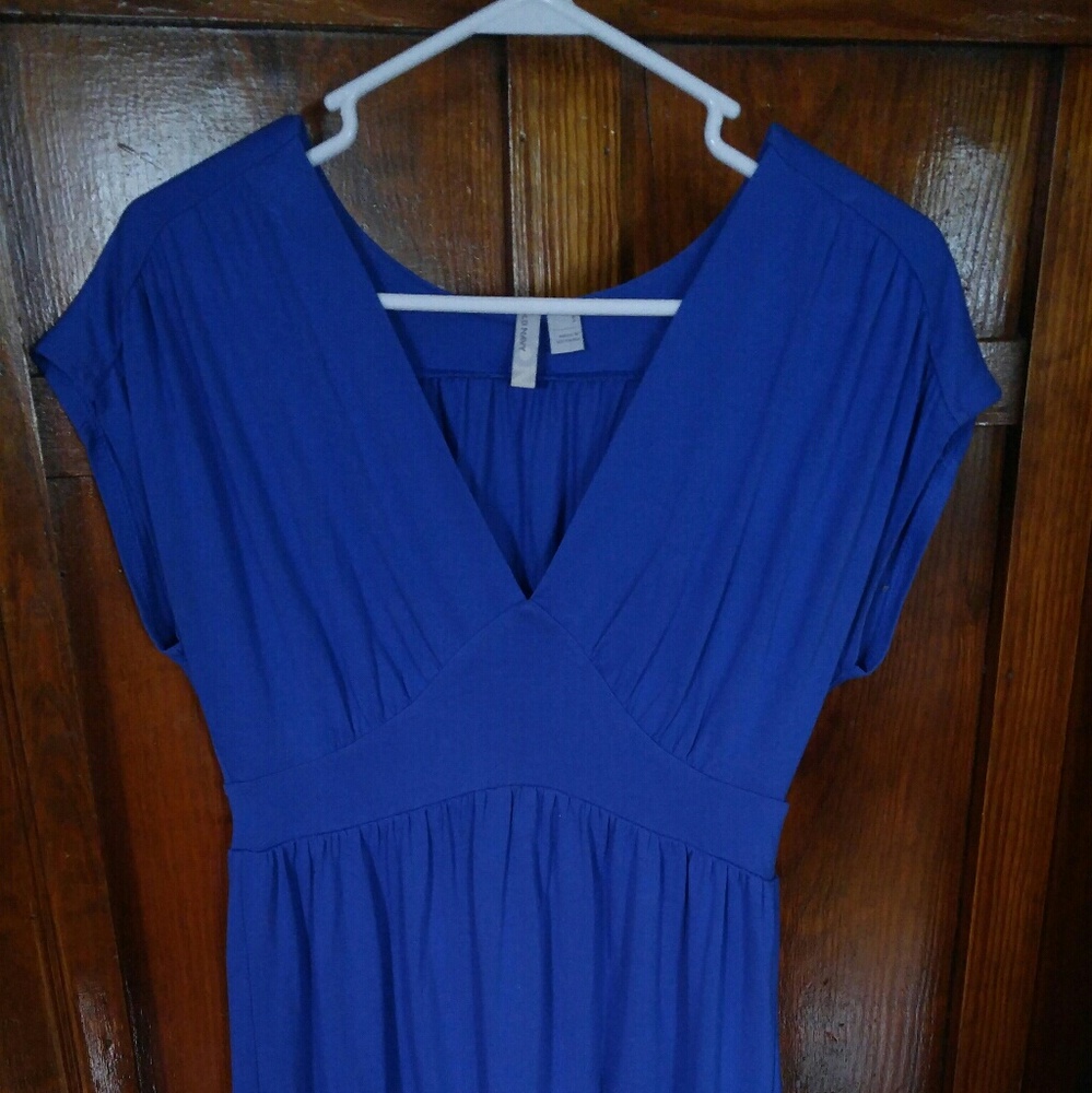 Blue dress